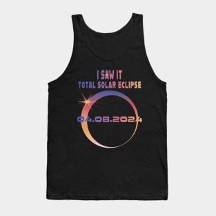 I Saw It Solar Eclipse T-Shirt Tank Top